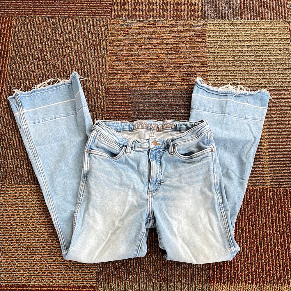 Wrangler Light Blue Boot Cut Women's Jeans